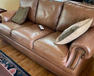 Leather sofa