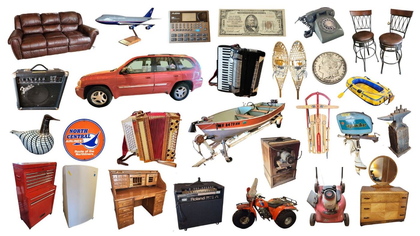 Gary Schlais Mercer, WI Auction