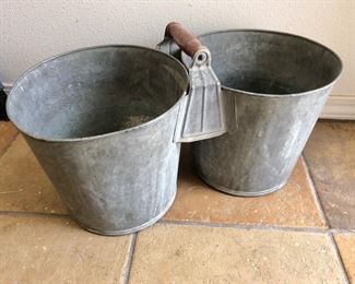 Double Galvanized cans 