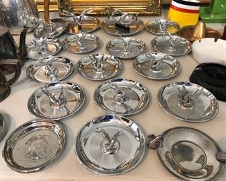 Collection of Hamilton ash trays 