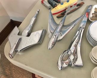 Vintage hood ornaments 