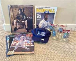 1997 Western Division Champions Mariners Hat Ken Griffey Jr Books And Magazines And Mariners Cups