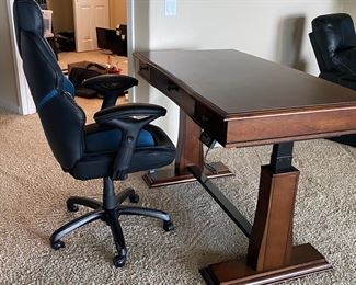 Adjustable SitStand Desk  Gaming Chair