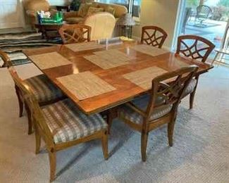 Alexander Julian Home Colors Dining Table And Chairs