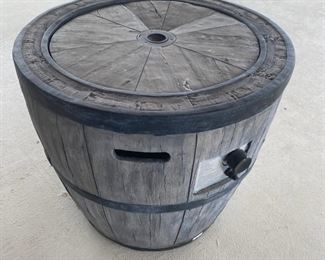 Barrel Propane Fire Pit