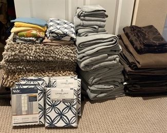 Bath Mats Microfiber Towels And IKEA Sanela Brown Velvet Curtains