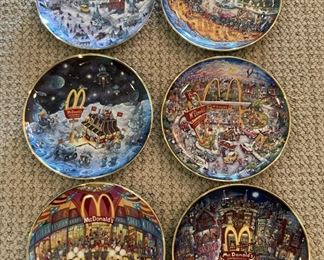 Bill Bell McDonalds Collectible Plates