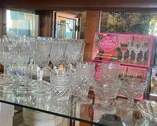 Cut Crystal Stemware Serveware