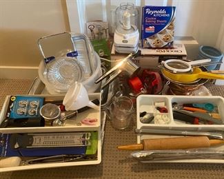 KitchenAid Food Processor Crockpot Casserole Dish Strainer And More Kitchen Goods