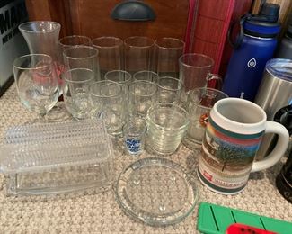 Pyrex Glass Mixing Bowls Drinking Glasses And More