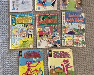 Richie Rich Pink Panther And Archie Comics
