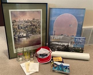 Seattle Worlds Fair Glasses Washington State Ferries Posters And More