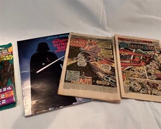 Star Wars Storybook Comics And Pez Dispenser