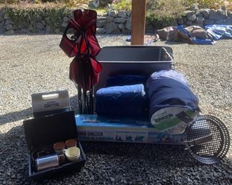 Camping Gear Screen Shelter Beach Tent Air Mattresses Sleeping Bag