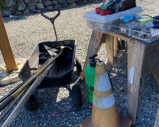 Gorilla Cart Gardening Cart Gardening Tools Burro Brand Sawhorses Painting Home Improvement Supplies