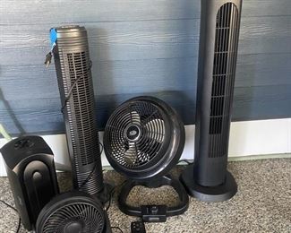 Holmes Tower Fans And TrueAir Air Purifier