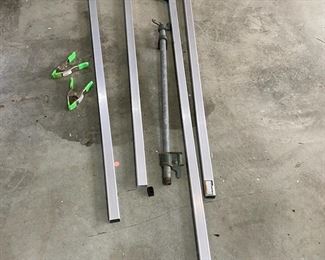 Pittsburg 60 Aluminum Bar Clamps Hand Clamps  Pipe Clamp