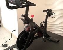 Peloton Indoor Stationary Bicycle! The newest way to get a great workout in the comfort of your own home! 