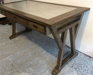 3 Drawer Desk by Liberty Furniture measuring 60x30x35 inches.