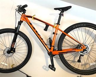 Scott Aspect Bicycle with Innovation Technology Design has wheels that are about 25 inches in diameter. 