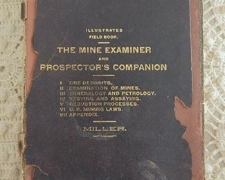 Miners antique book