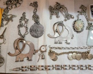 Vintage costume jewelry 