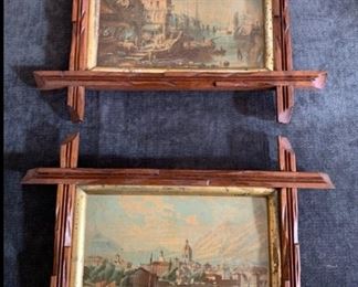 Vintage framed prints
