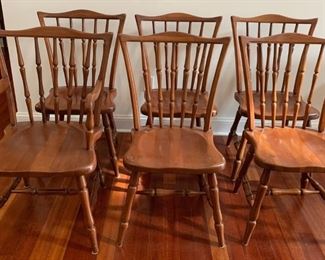 Cherry dining chairs 
