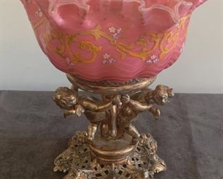 Victorian bridal bowl