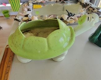 Turtle planter