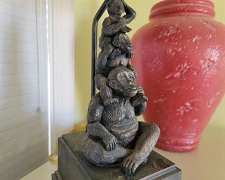 Monkey lamp