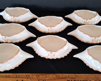 Ceramic deviled crab dishes