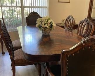 DINING TABLE AND CHAIRS
