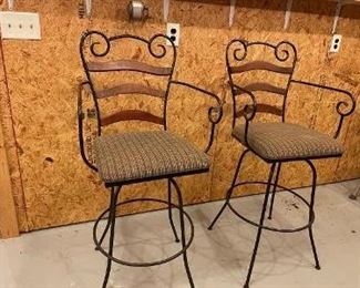 IRON BAR STOOLS