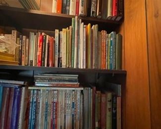 Large selection of vintage books.