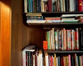 Large selection of vintage books.