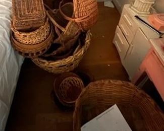 Vintage baskets.