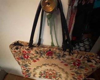 Vintage carpetbag.