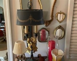 Large selection of gilded mirrors - all sizes.