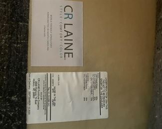 Philippe Swivel chair from CR Laine (brand new) - purchased from Creative Classics.