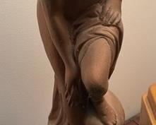 BATHING VENUS - 19th century marble sculpture.