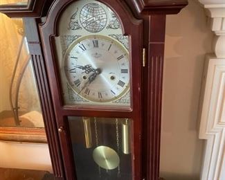 Tempus Fugit Grandfather clock.