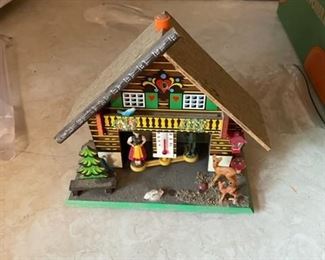 Weather house from Germany.