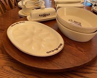 Lazy Susan & Pfaltzgraff