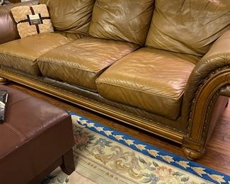 Leather sofa