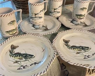 "Riverwood" Lenox plates & mugs