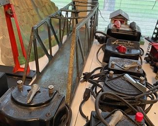 Model train controls 