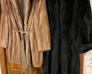 Mink coats 