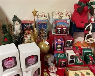 Lots of Christmas decor