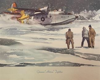 1952 airplane print